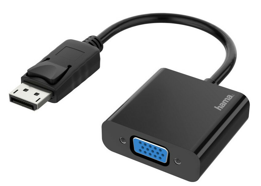 Adapter HAMA DisplayPort wtyk - VGA gniazdo Full HD