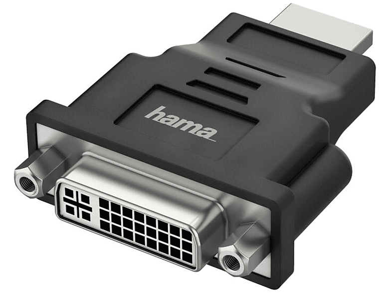 Zdjęcia - Kabel Hama Adapter  HDMI wtyk - DVI gniazdo 4K Czarny 