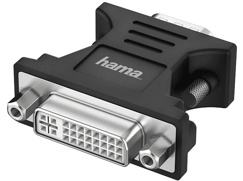 Фото - Кардридер / USB-хаб Hama Adapter  VGA wtyk - DVI gniazdo Czarny 