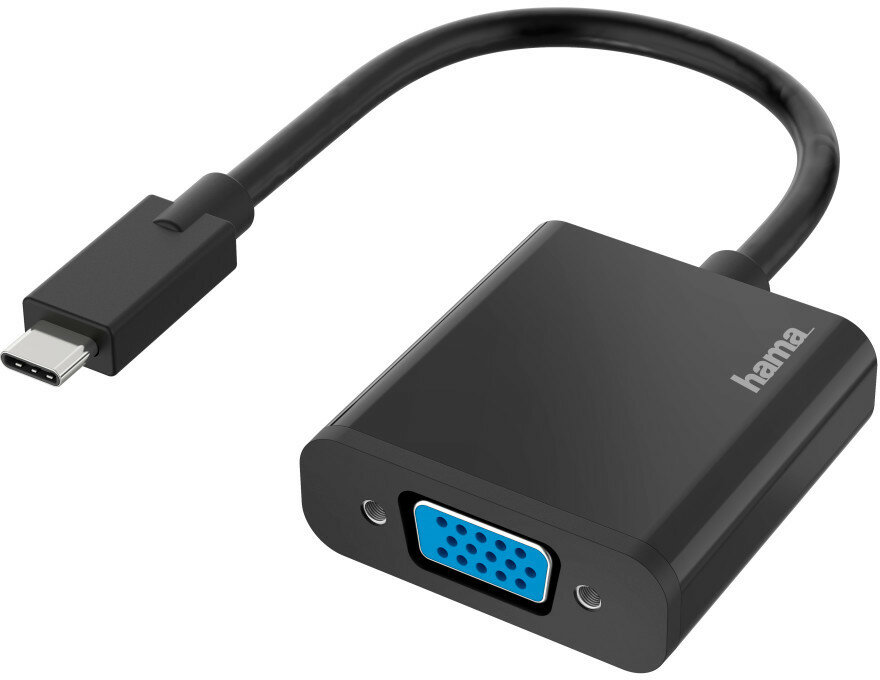 Adapter HAMA USB-C - VGA (wtyk-gniazdo) Full HD