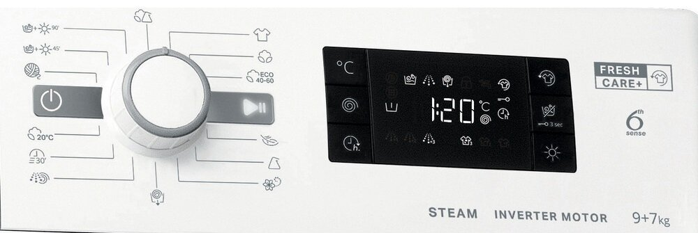 Pralko-suszarka WHIRLPOOL FWDG 971682E WSV EU N