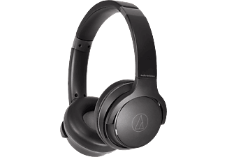 AUDIO TECHNICA ATH-S220BTBK vezeték nélküli fejhallgató, Bluetooth, fekete