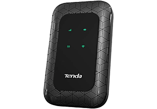 TENDA 4G180 LTE mobil Wi-Fi router, 4G LTE, 802.11b/g/n, akkumulátor, fekete