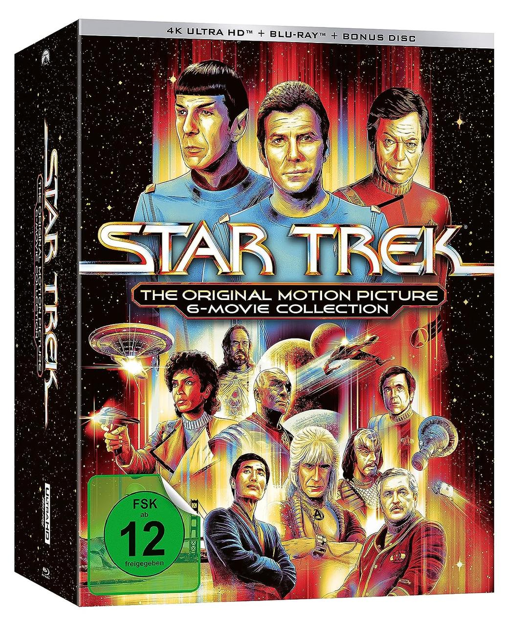 Star Trek: The + Original Picture 4K HD Motion Ultra Blu-ray Blu-ray