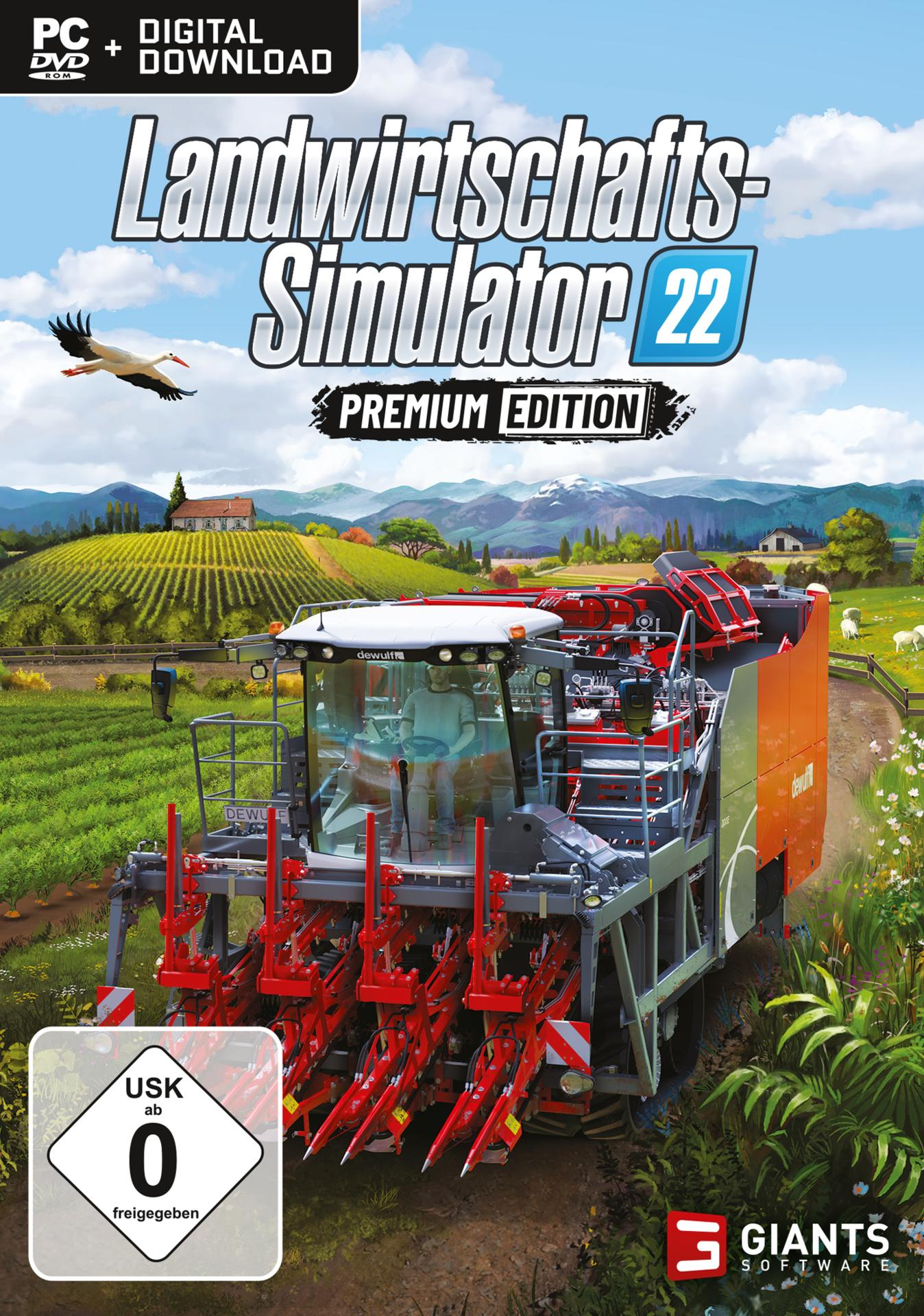 - Premium Edition [PC] 22: Landwirtschafts-Simulator