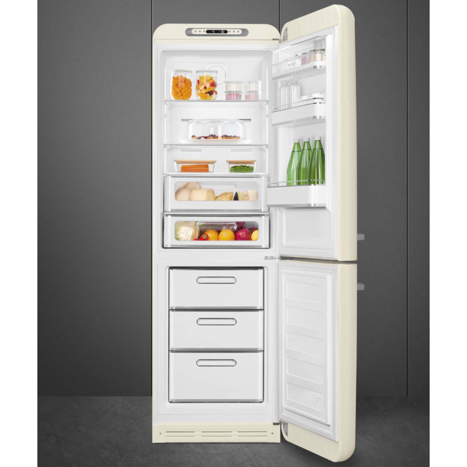 SMEG Frigo-congélateur Années 50 Collection D (FAB32RCR5)