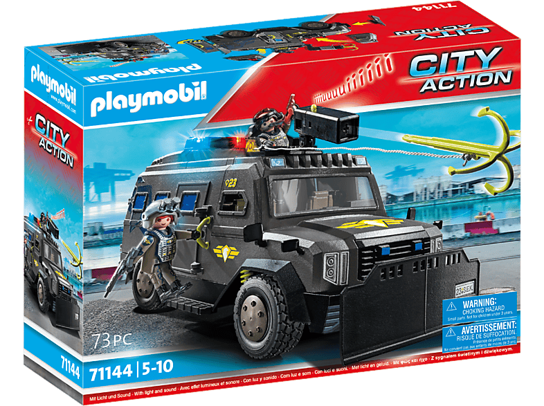 Playmobil 71144 City Action: SWAT-Geländefahrzeug (5-10 Jahren); Spielset