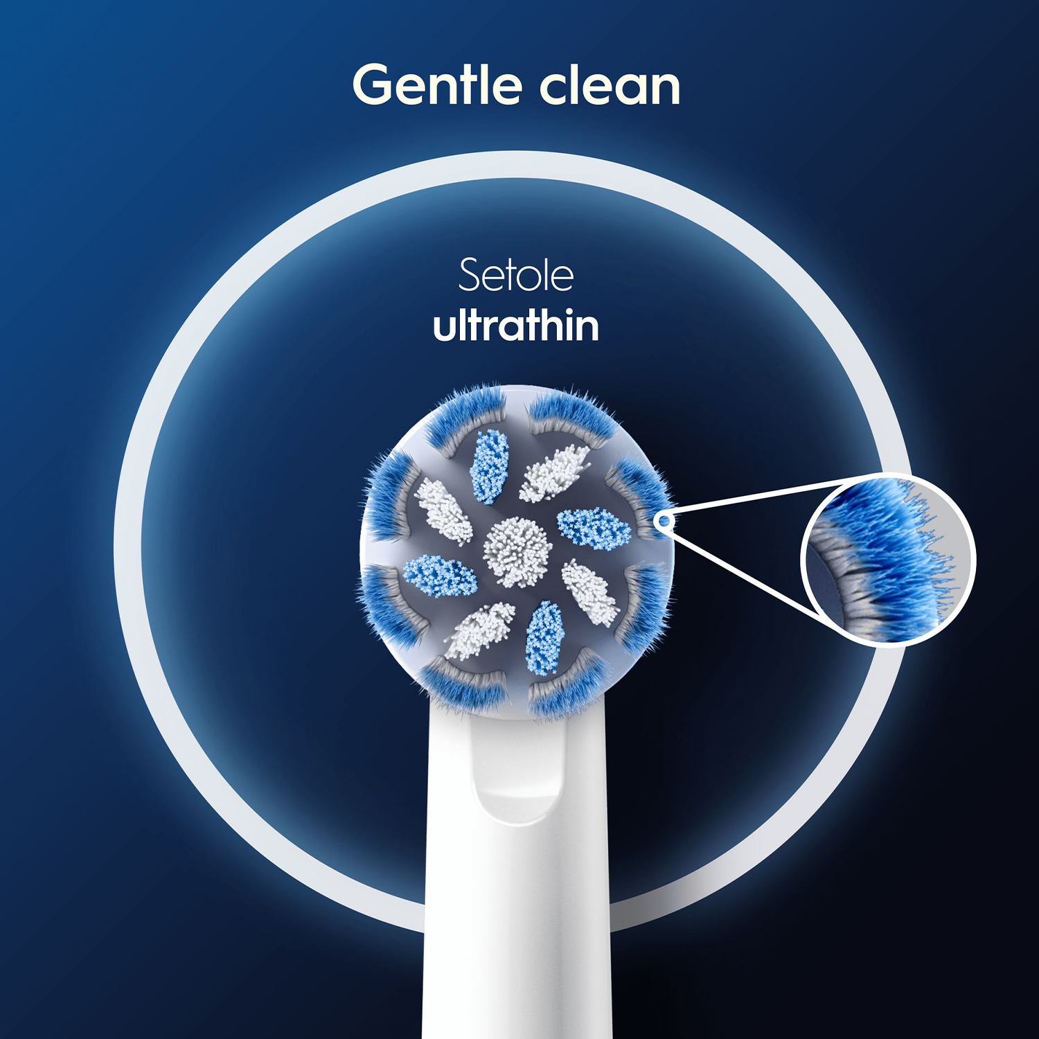 Oral-B Sensitive Clean Testine di Ricambio per Spazzolino Elettrico