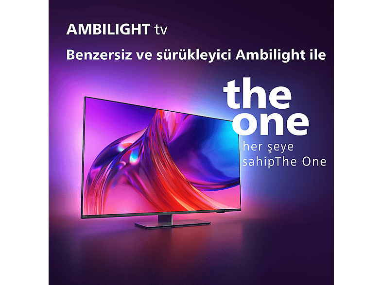 PHILIPS 50PUS8808/62 50 inç 126 Ekan Uydu Alıcılı Smart 4K UHD Ambilight LED TV_3