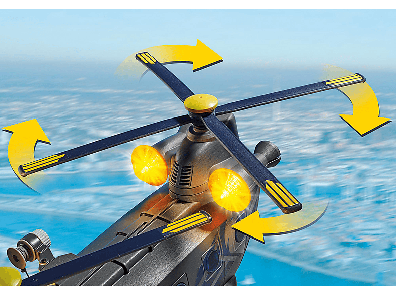 Playmobil 71149 City Action: SWAT-Rettungshelikopter (5-10 Jahren); Spielset — Foto 4 von 5