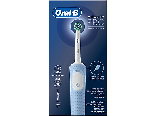 ORAL-B Vitality Pro - Spazzolino elettrico (Blu)