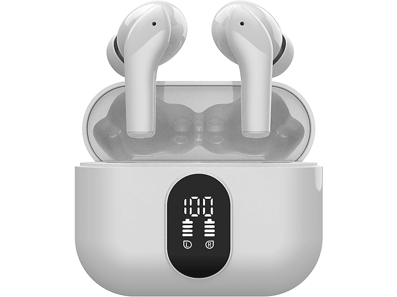Thumbnail - CORN TECHNOLOGY TWS-VX-1 True Wireless, In-ear Kopfhörer Bluetooth White