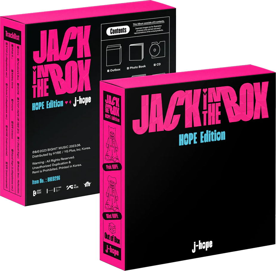 J-Hope (BTS) - Jack In The Box (Hope Edition) (CD + könyv)