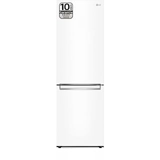 Frigorífico combi - LG GBP61SWPGN, No Frost, 1.86 m, 341 l, DoorCooling+™, FRESHConverter™,  Blanco