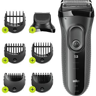 BRAUN Series 3 Shave&Style 3000BT - Rasierer (Grau/Schwarz)