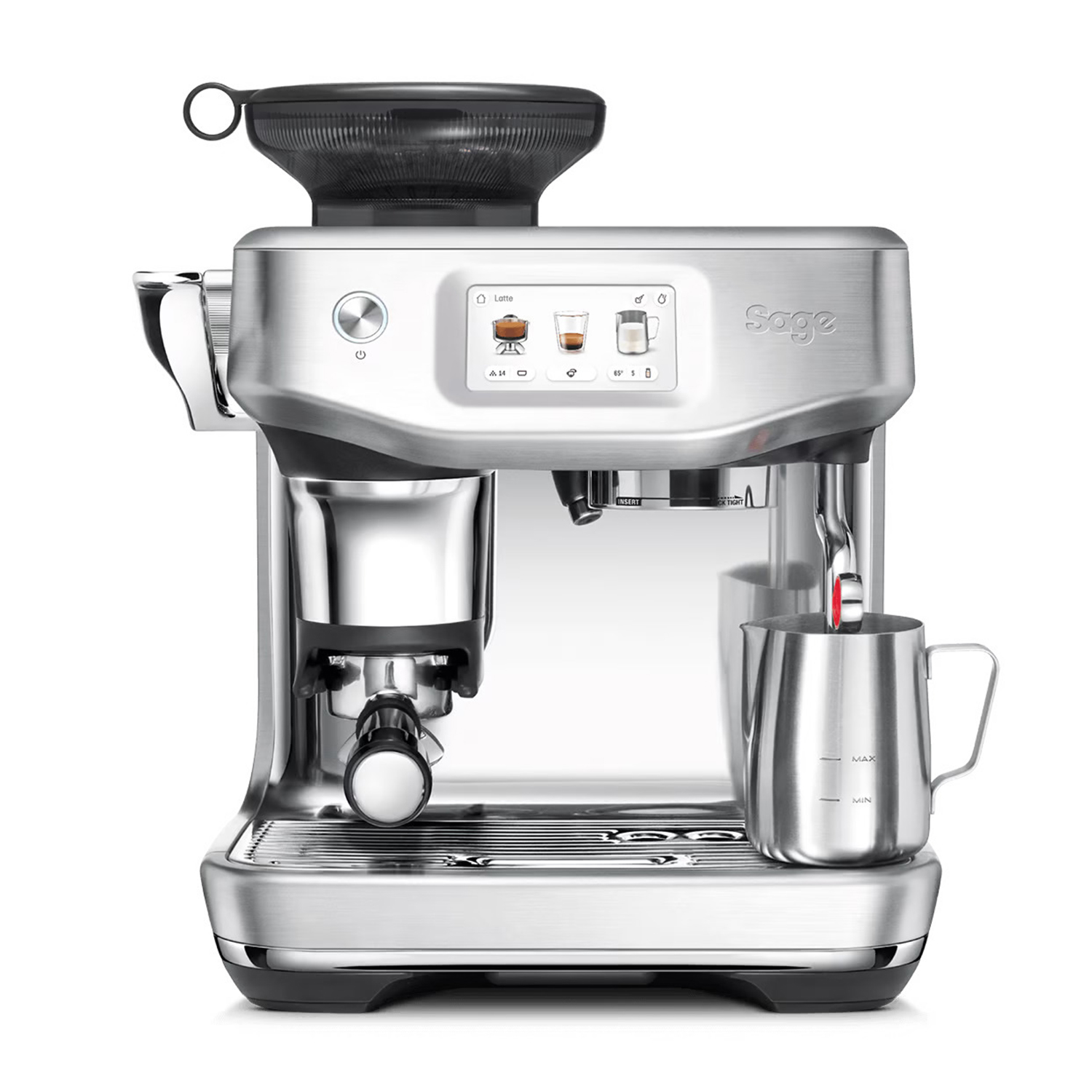 Sage Ses881Bss4Feu1 Macchina Caffé Automatica, Acciaio Inossidabile