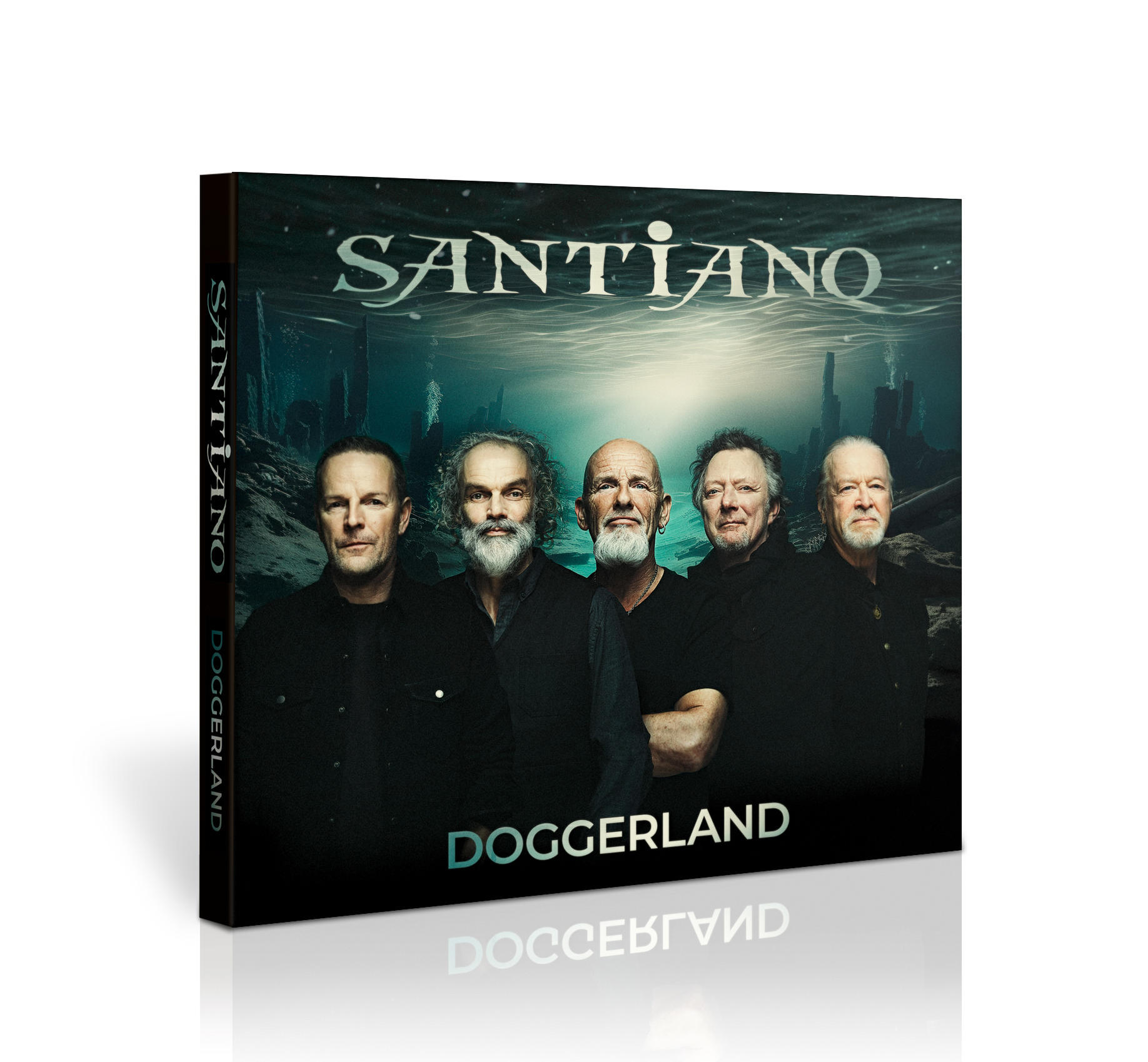 Santiano Doggerland Albumcover, mit der Band.
