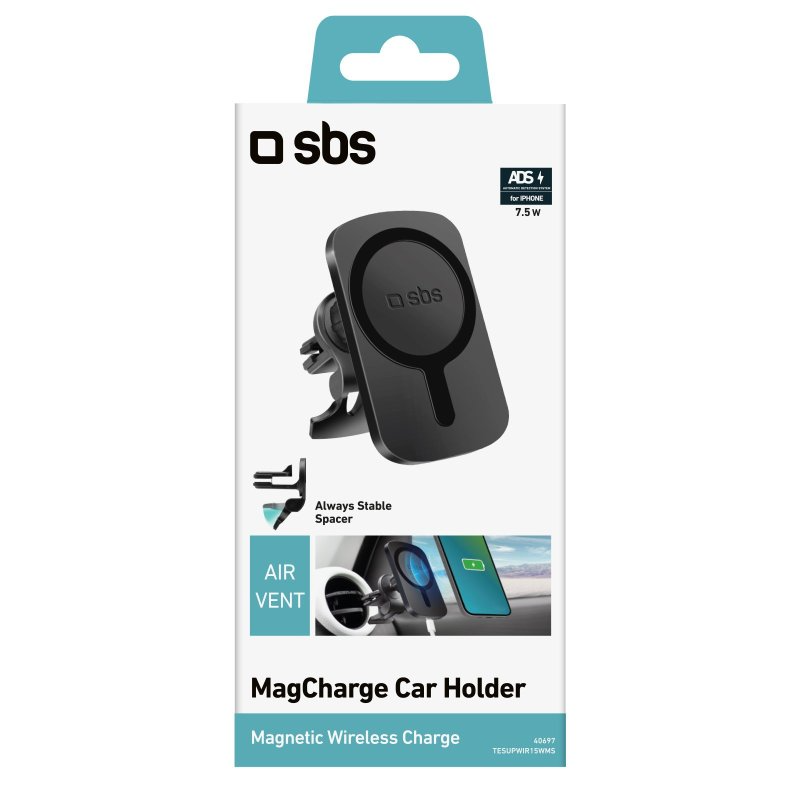 SBS Magsafe autós tartó és töltő, 15W