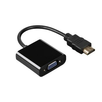 Adapter HAMA Wtyk HDMI - Gniazdo VGA Czarny
