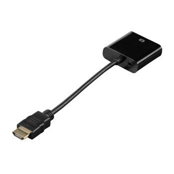 Adapter HAMA Wtyk HDMI - Gniazdo VGA Czarny