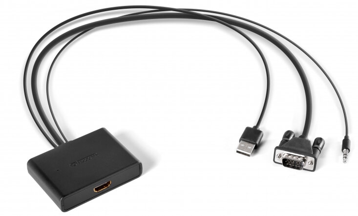 Adapter SITECOM VGA + Audio - HDMI