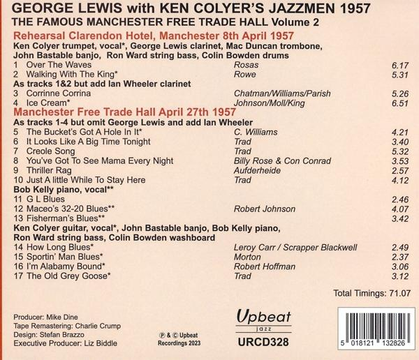 George Lewis - Manchester Free Trade Hall V.2  - (CD)