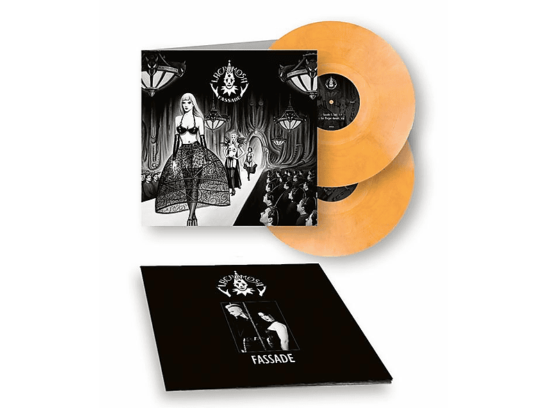 Lacrimosa - Fassade(Yellow transparent red marbled)(Gatefold)  - (Vinyl)