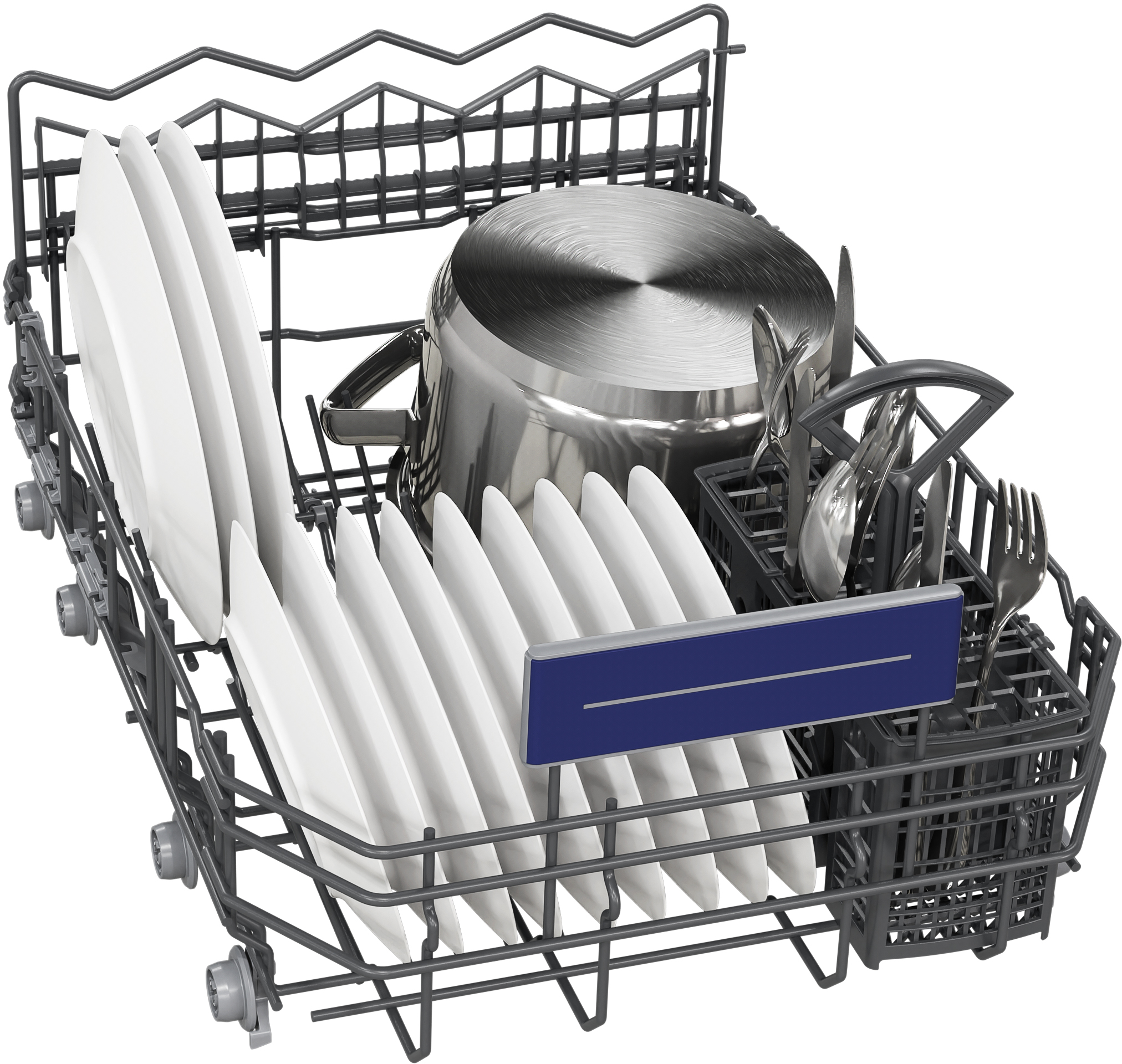 SIEMENS SR53ES24KE iQ300 Geschirrspüler (teilintegrierbar, 44 dB (A), mm breit, 448 C)