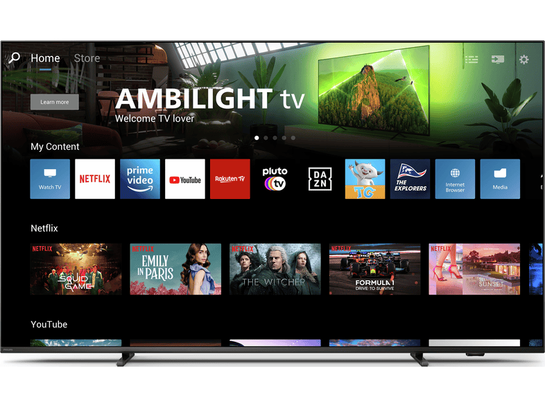 55PML9008 - 55'', 4K UHD Mini LED TV, Ambilight, 2023 - Téléviseurs