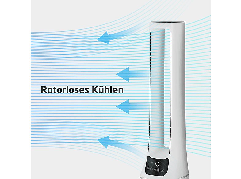 KOENIC KTFP 331022 Turmventilator Weiß (33 Watt)