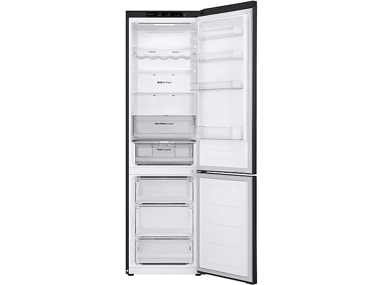 LG GBV3200CEP Serie 3 Kühlgefrierkombination (C, 387 l, 2030 mm hoch, Essence Matte Black)