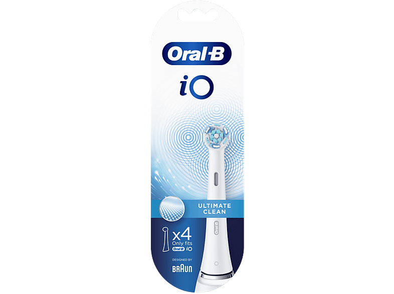 Oral-B iO Recambios Ultimate Clean en Blanco - Pack de 6