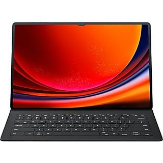 Funda con teclado - Samsung EF-DX810BBSGES, Para Galaxy Tab S9 Plus, Tapa de libro, Fina, 12.4", Negro