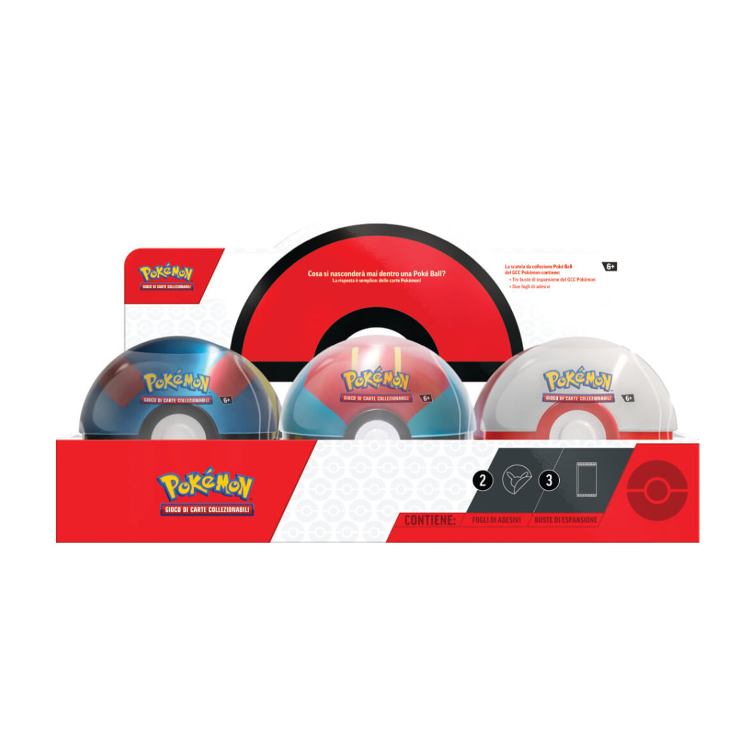 Carte DA Gioco Pokemon Pokeball Tin Summer
