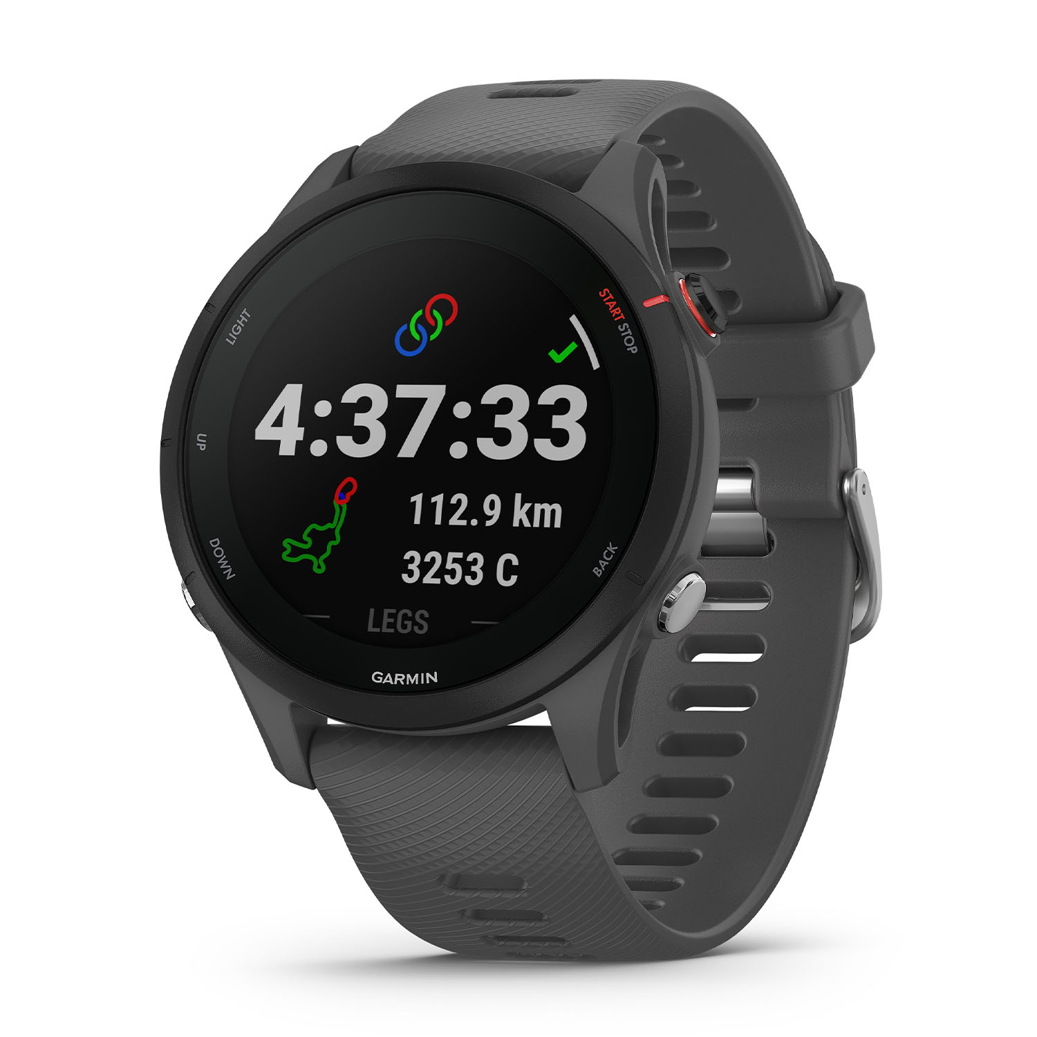 Sportwatch Garmin Forerunner 255, Grigio Scuro