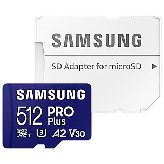 Karta pamięci + adapter SAMSUNG microSDXC 512GB PRO Plus MB-MD512SA/EU