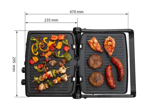 Grill elektryczny MPM MGR-12
