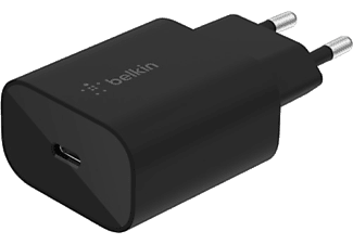 BELKIN 25W USB-C PD Duvar Şarj Cihazı Siyah_0