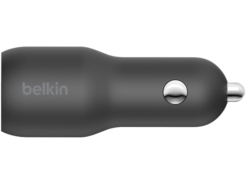 BELKIN 37 W Çift Usb Pd Pps Universal Araç İçi Şarj Cihazı (25W Usb-A- Type-C)