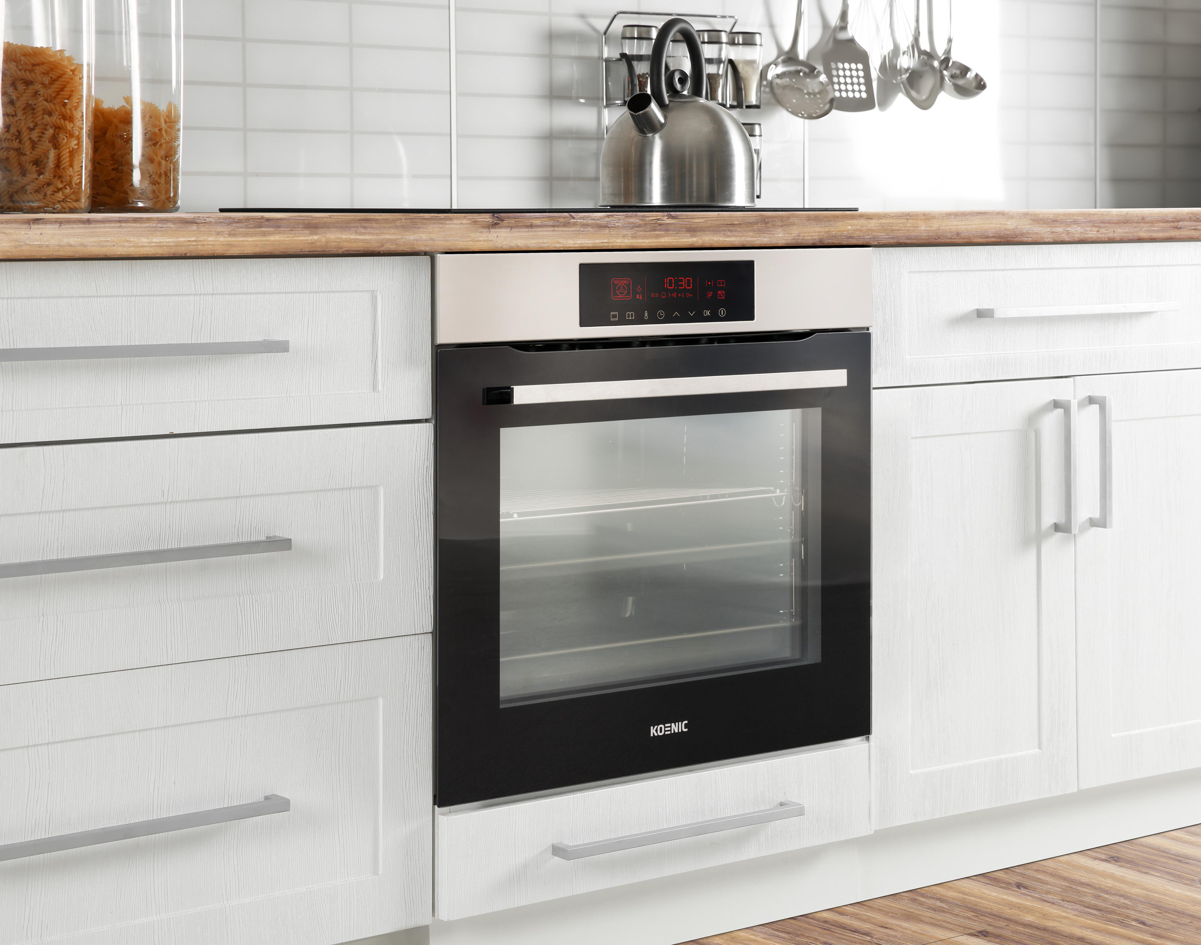 KOENIC KBO 43211 M, Einbaubackofen (Einbaugerät, 77 l, 595 mm breit)