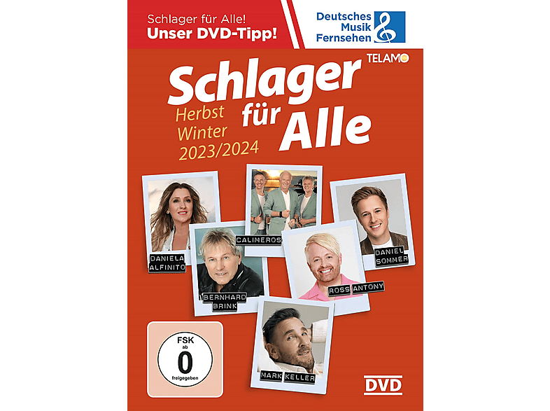 Schlager - VARIOUS für - 2023/2024 (DVD) Alle:Herbst/Winter