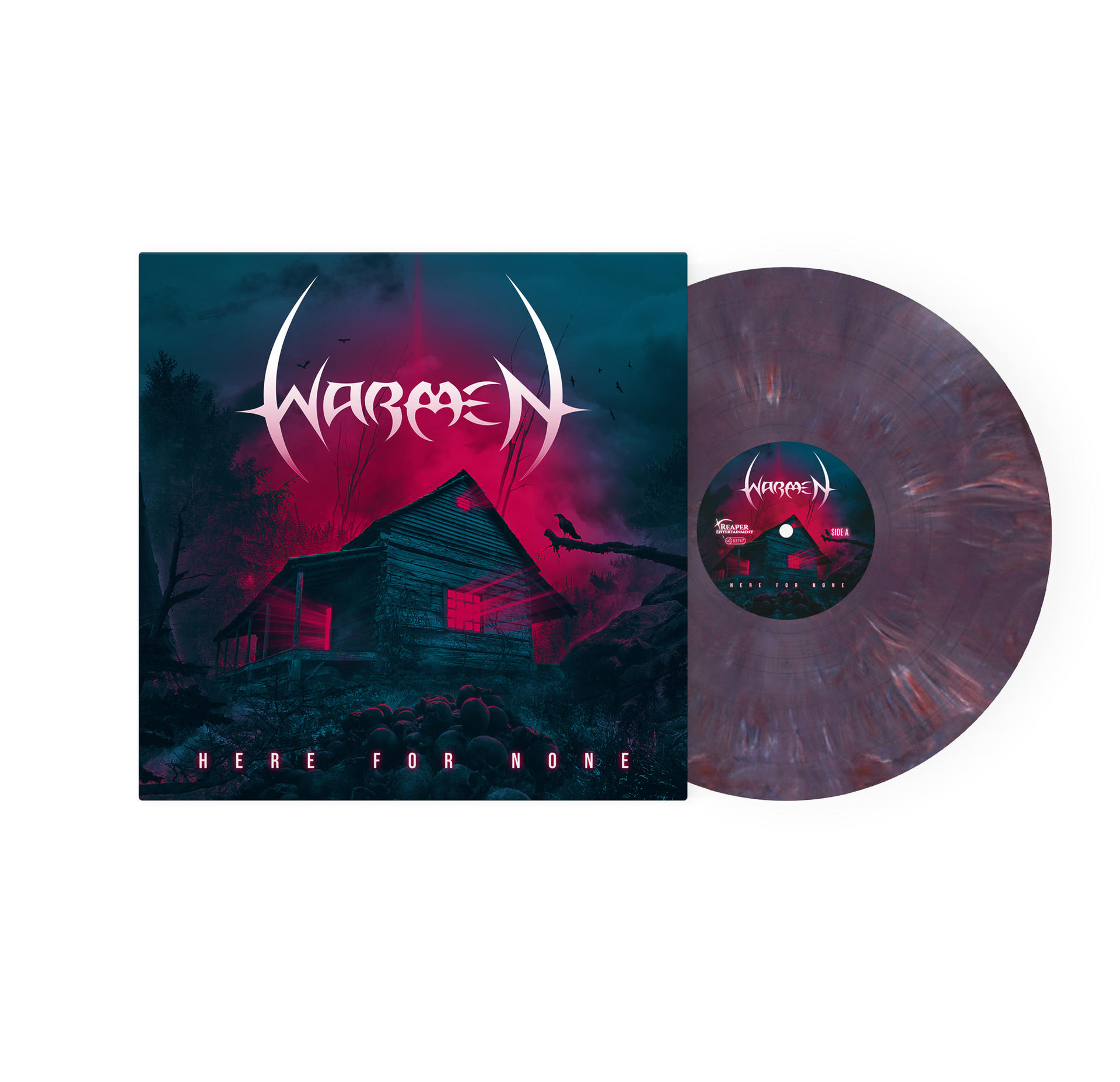 Warmen - (Vinyl) None For Here Marbled) (Red/White 