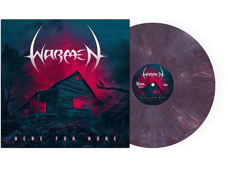 Warmen - Here For None (Red/White Marbled)  - (Vinyl)