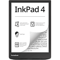 MediaMarkt POCKETBOOK InkPad 4 Zilver - 7.8 inch - 32 GB (ongeveer 24.000 e-books) - Spatwaterbestendig aanbieding