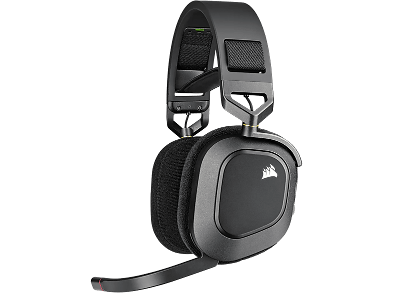 CORSAIR HS80 MAX Wireless, Over-ear Gaming-Headset Bluetooth Carbon