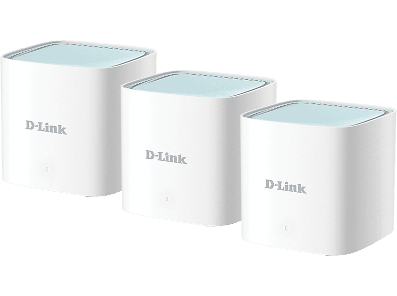 D-Link M15-3 Eagle Pro AI AX1500, Pack 3 Extensores 6, 1500 Mbps, Inteligente, Blanco