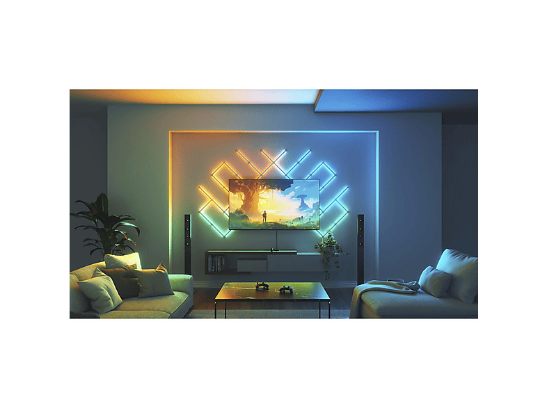 Nanoleaf 4D Screen Mirror + Light Strip Kit für 85"/216 cm; Bildschirmbeleuchtung — Foto 4 von 5