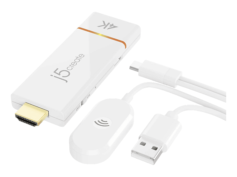 J5CREATE ScreenCast | Wireless Display Adapter (Weiss) | MediaMarkt