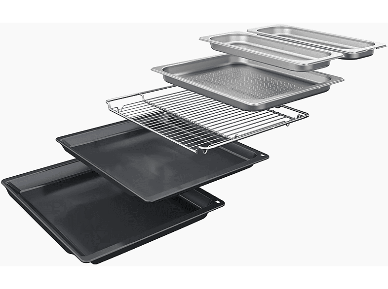 Bosch HSG7364B1 Backofen mit Sprachsteuerung (71 l, Schwarz, 594 mm breit, A+, mit Dampfgarfunktion) — Foto 5 von 5