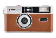 AGFA AgfaPhoto - Appareil photo analogique (Marron/argent/noir)